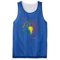 Cute Just Blow Dandelion Tattoo Design Arrows Breathe Rainbow Gift Mesh Reversible Basketball Jersey Tank