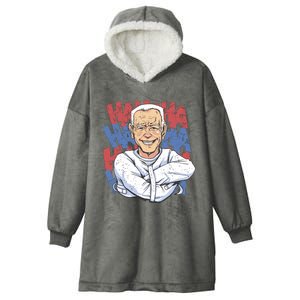 Crazy Joe Biden Hooded Wearable Blanket