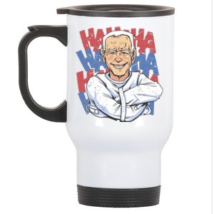 Crazy Joe Biden Stainless Steel Travel Mug