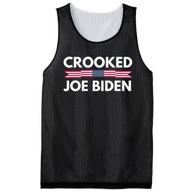 Crooked Joe Biden Trump Quote Called Joe Biden Crooked Mesh Reversible Basketball Jersey Tank