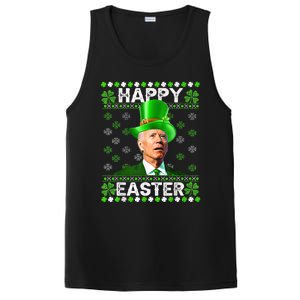 Confused Joe Biden Happy Easter St Patricks Day PosiCharge Competitor Tank