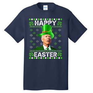 Confused Joe Biden Happy Easter St Patricks Day Tall T-Shirt