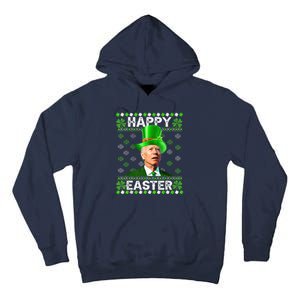 Confused Joe Biden Happy Easter St Patricks Day Tall Hoodie