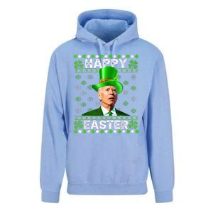 Confused Joe Biden Happy Easter St Patricks Day Unisex Surf Hoodie