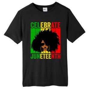 Celebrate Juneteenth Blm African Freedom Independence Cute Gift Tall Fusion ChromaSoft Performance T-Shirt