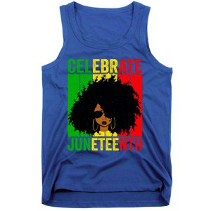 Celebrate Juneteenth Blm African Freedom Independence Cute Gift Tank Top