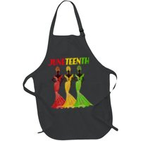 Celebrate Juneteenth Beautiful Black African American Women Attire Apron