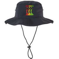 Celebrate Juneteenth Beautiful Black African American Women Attire Bucket Hat