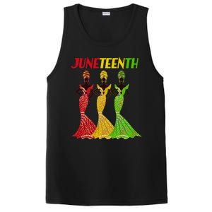 Celebrate Juneteenth Beautiful Black African American Women Attire PosiCharge Competitor Tank