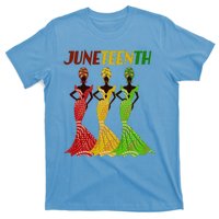 Celebrate Juneteenth Beautiful Black African American Women Attire T-Shirt