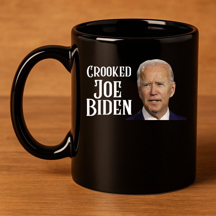 Crooked Joe Biden 11oz C Handle Ceramic Mug
