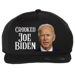 Crooked Joe Biden Wool Snapback Cap