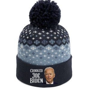 Crooked Joe Biden The Baniff Cuffed Pom Beanie