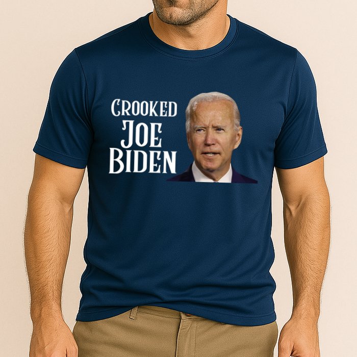 Crooked Joe Biden Cooling Performance Crew T-Shirt