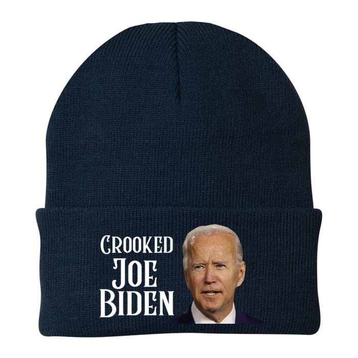 Crooked Joe Biden Knit Cap Winter Beanie