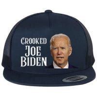 Crooked Joe Biden Flat Bill Trucker Hat