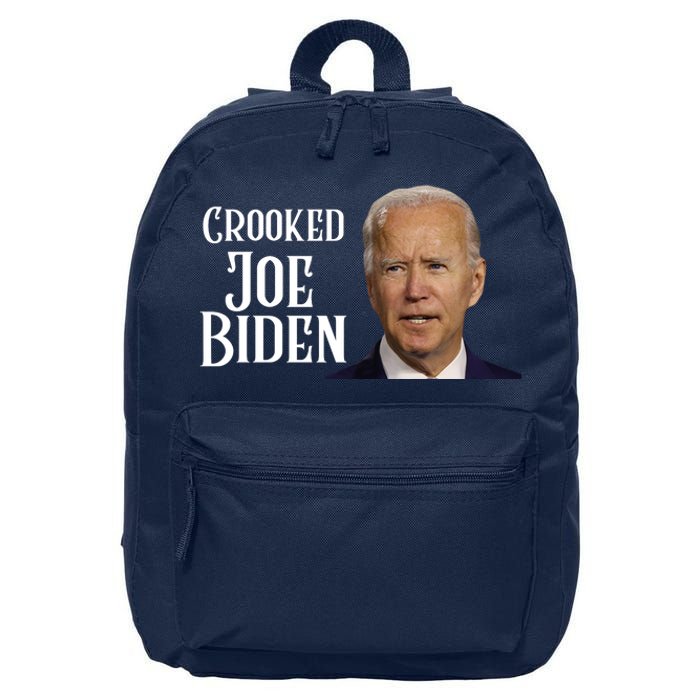 Crooked Joe Biden 16 in Basic Backpack