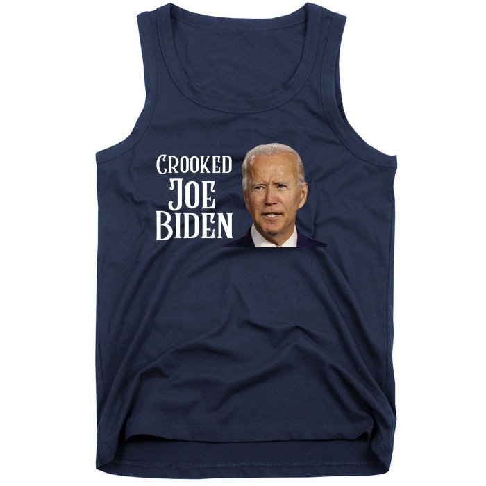 Crooked Joe Biden Tank Top