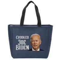 Crooked Joe Biden Zip Tote Bag