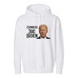 Crooked Joe Biden Garment-Dyed Fleece Hoodie