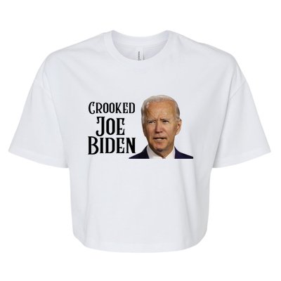 Crooked Joe Biden Bella+Canvas Jersey Crop Tee