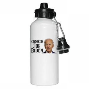 Crooked Joe Biden Aluminum Water Bottle