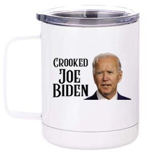 Crooked Joe Biden 12 oz Stainless Steel Tumbler Cup