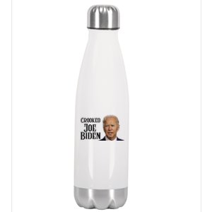 Crooked Joe Biden Stainless Steel Insulated Water Bottle