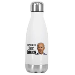 Crooked Joe Biden Stainless Steel Insulated Water Bottle