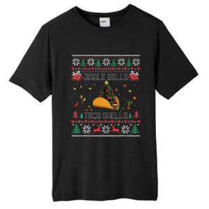 Christmas Jingle Bells Taco Shells Tall Fusion ChromaSoft Performance T-Shirt