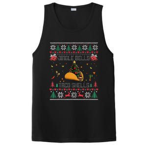 Christmas Jingle Bells Taco Shells PosiCharge Competitor Tank