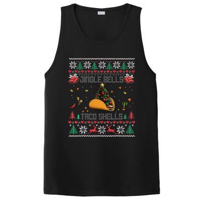 Christmas Jingle Bells Taco Shells PosiCharge Competitor Tank