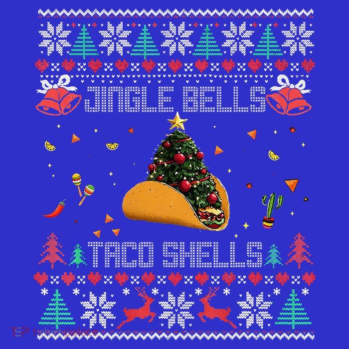 Christmas Jingle Bells Taco Shells T-Shirt