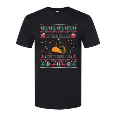 Christmas Jingle Bells Taco Shells Softstyle CVC T-Shirt