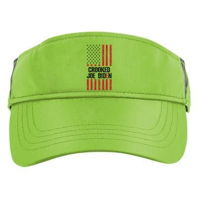 Crooked Joe Biden Trump Quote Called Joe Biden Crooked Adult Drive Performance Visor