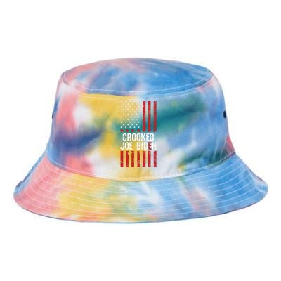 Crooked Joe Biden Trump Quote Called Joe Biden Crooked Tie Dye Newport Bucket Hat