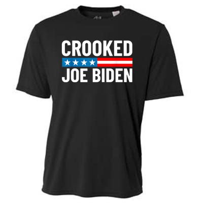 Crooked Joe Biden Confused Anti Biden Cooling Performance Crew T-Shirt