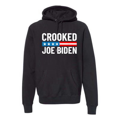 Crooked Joe Biden Confused Anti Biden Premium Hoodie