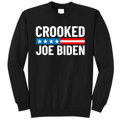 Crooked Joe Biden Confused Anti Biden Tall Sweatshirt