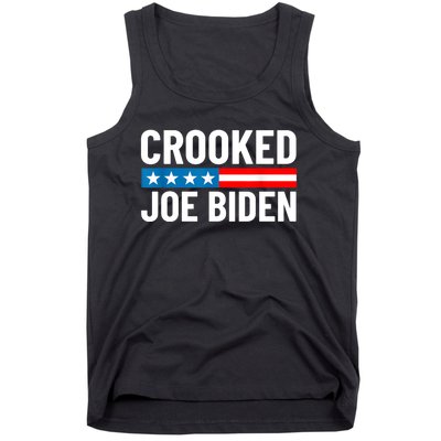 Crooked Joe Biden Confused Anti Biden Tank Top