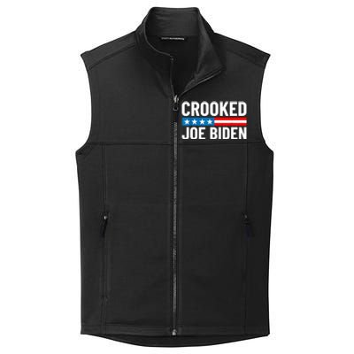 Crooked Joe Biden Confused Anti Biden Collective Smooth Fleece Vest