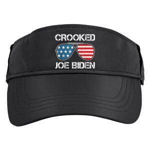 Crooked Joe Biden Trump Quote Called Joe Biden Crooked Adult Drive Performance Visor