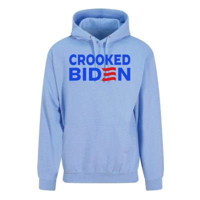 Crooked Joe Biden Confused Anti Biden Unisex Surf Hoodie