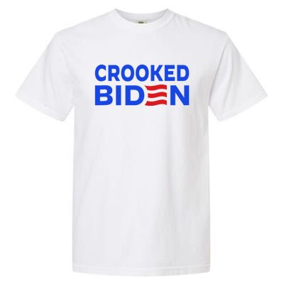 Crooked Joe Biden Confused Anti Biden Garment-Dyed Heavyweight T-Shirt