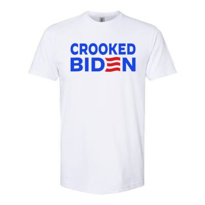 Crooked Joe Biden Confused Anti Biden Softstyle CVC T-Shirt