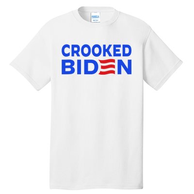 Crooked Joe Biden Confused Anti Biden Tall T-Shirt