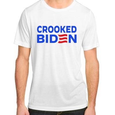 Crooked Joe Biden Confused Anti Biden Adult ChromaSoft Performance T-Shirt