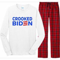 Crooked Joe Biden Confused Anti Biden Long Sleeve Pajama Set