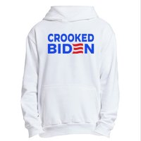 Crooked Joe Biden Confused Anti Biden Urban Pullover Hoodie