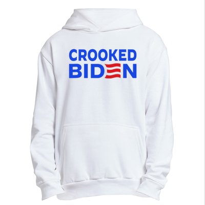 Crooked Joe Biden Confused Anti Biden Urban Pullover Hoodie